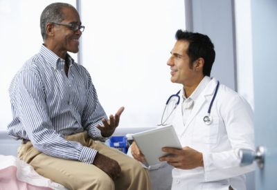 Talking to a urologist about erectile dysfunction