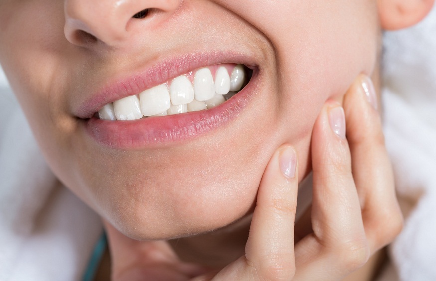 Woman Suffering From Toothache